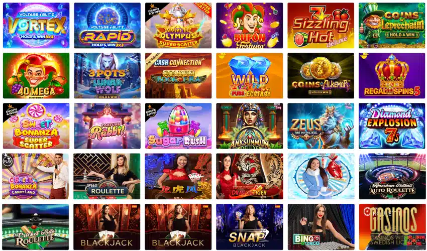 21Bets Casino Games