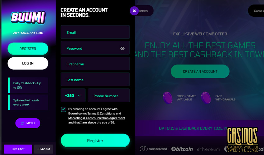 Buumi Casino Review