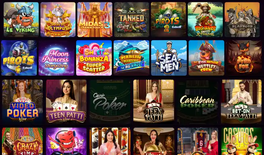 Games to Play at iWild Casino