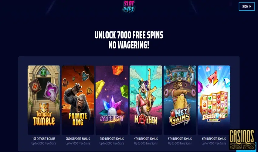 Slothype casino games