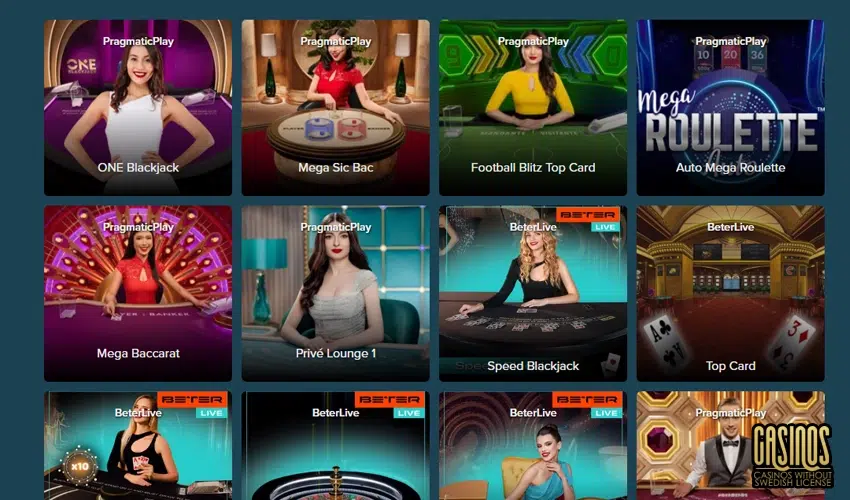 My Chance Casino Live Casino Games