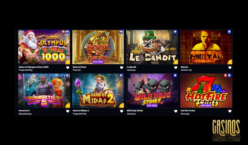 Betflare casino games review for Swedish players