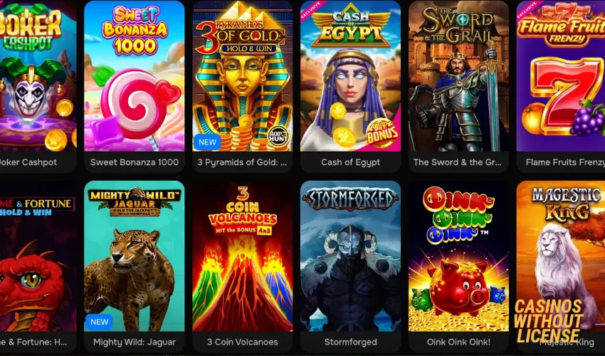 Types of Games Available at Vauhdikas Casino