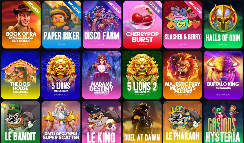 Review of Golden Panda Casino Games