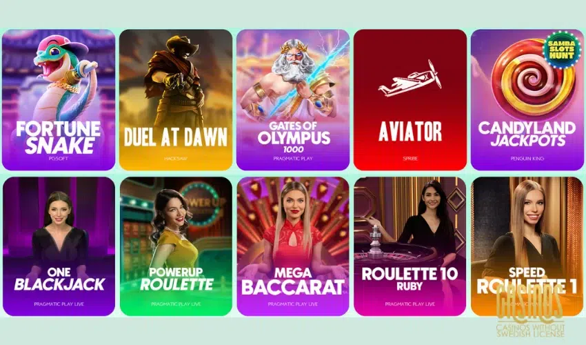 Are Casino Games at SambaSlots Fair