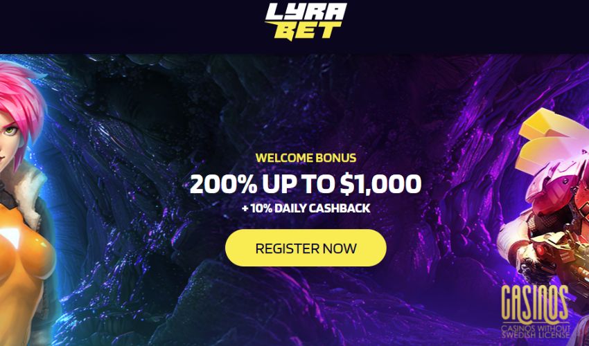 Review of LyraBet casino bonuses