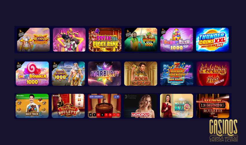Review of LyraBet Casino Games