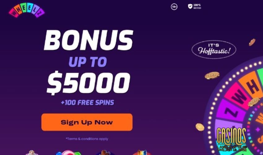 Wheelz Casino Bonuses review