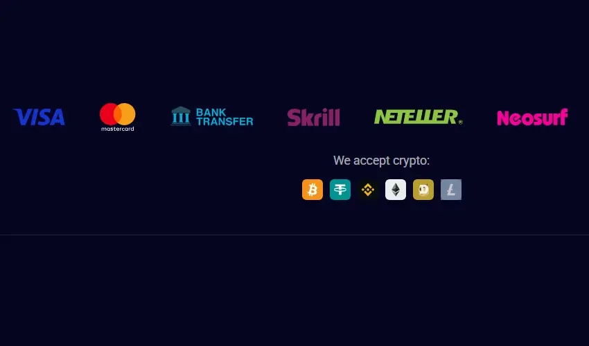 Spinjo Payment Methods